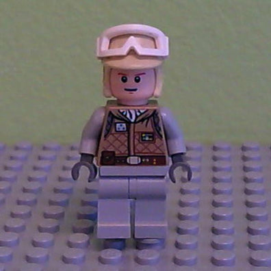 LEGO Minifigure -- Luke Skywalker (Hoth)-Star Wars -- SW098 -- Creative Brick Builders